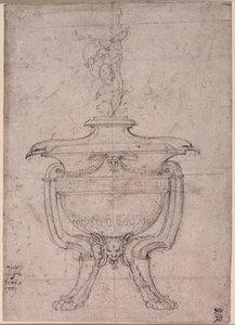 Study of a decorative urn